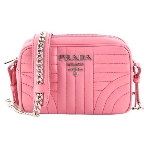 prada camera bag diagramme quilted leather small|Prada camera bag.